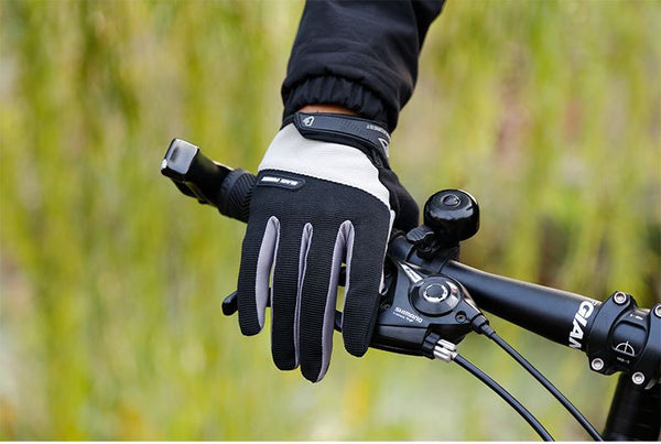 Black Forest Cycling Bicycle Bike Full Finger Antiskid Touch Sscreen Breathabl Gloves