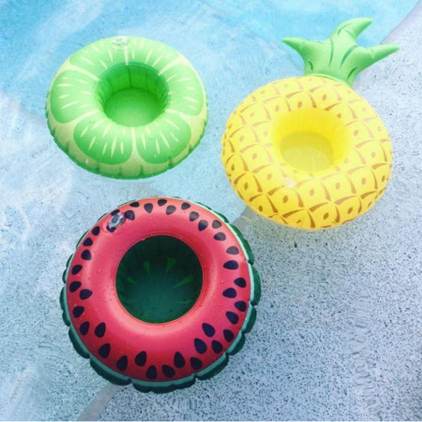 Inflatable Fruit Drink Cup Holder Float For Party