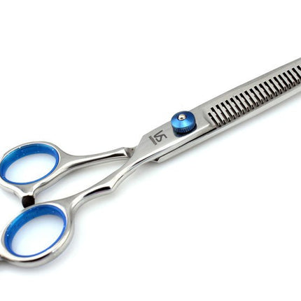 2pcs 6" Pro Hair Cutting & Thinning Scissors Barber Salon Hairdressing w Case - Go2buy Australia
