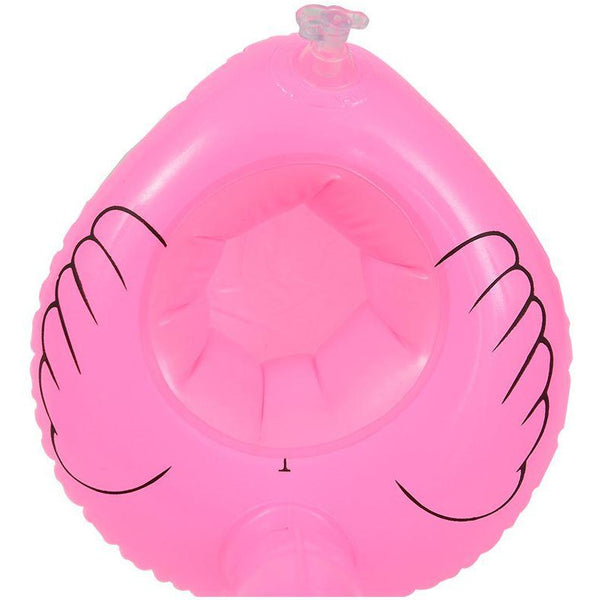Inflatable Flamingos Drink Cup Holder Float For Party