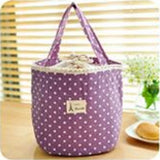 Insulated Lunch Bag Tote Container For Girls Kids Office Work School (7 Colors Available)