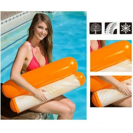 4 Colors Inflatable Pool Floats Hammock Chair - Go2buy Australia