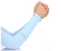 UV Sun Protection Cooling Arm Sleeves For Basketball Running Cycling Golf (7 Colors Available)