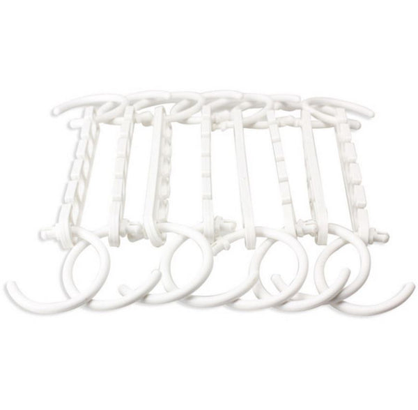 Amazing Wonder Clothes8PCS Hanger Space Saver Wardrobe Closet Organizer Rack Hook