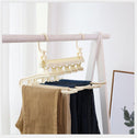 Magic Wonder Pants Hanger Space Saver Wardrobe Closet Organizer Rack Hook