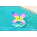 Inflatable Pool Float Swim Ring Mermaid Tail