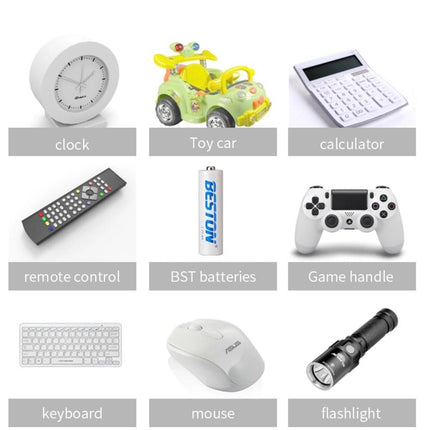 4PCS Beston Rechargeable Battery NiMH AA 1.2V 3000mAh High Capacity With Carry Box - Go2buy Australia