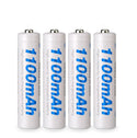 4PCS Beston Rechargeable Battery NiMH AAA 1.2V 1100mAh With Carry Box