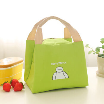 Insulated Lunch Bag Tote Container For Women Kids Office Work School (9 Colors Available)