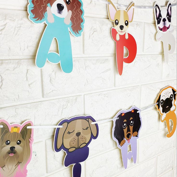 5M Puppy Dog Paper Letters 