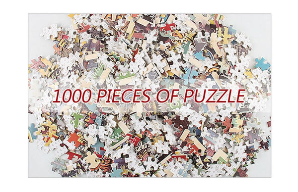 1000Pcs Thick Papers Jigsaw Puzzles Fun Game Challenge Gift For Teens Kids (National Park)