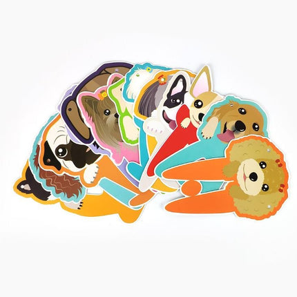 5M Puppy Dog Paper Letters " HAPPY BIRTHDAY" Set Party Decoration Strip - Go2buy Australia