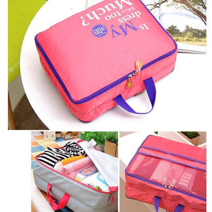 5PCS Travel Luggage Organizer Set Backpack Storage Pouches Suitcase Packing Bags(4 Colors Available) - Go2buy Australia