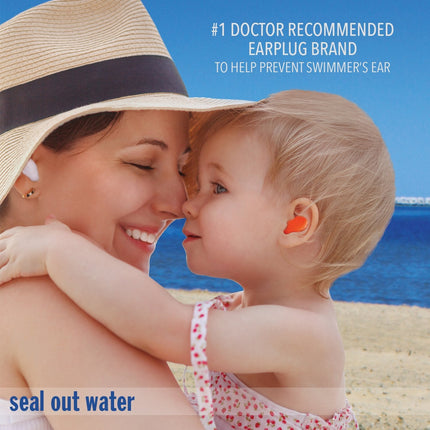 6 Pairs Macks Pillow Soft Silicone Earplugs Snore Swim Study 22dB - Go2buy Australia