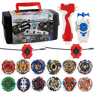 17PCS Bey Battling Top Burst Launcher Grip Toy Blade Set