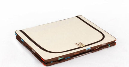 66L Oxford Cloth Steel Frame Storage Box Quilt Clothes Organizer Waterproof Bag - Go2buy Australia