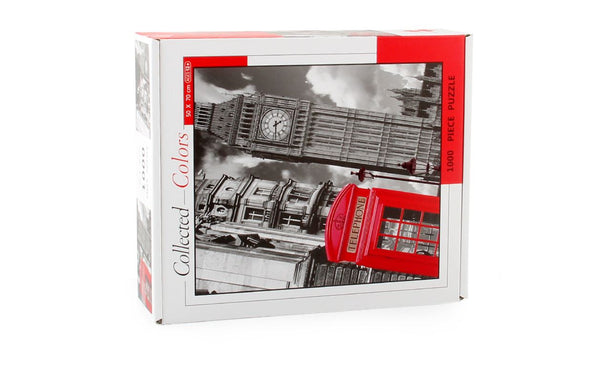 1000Pcs Thick Papers Jigsaw Puzzles Fun Game Challenge Gift For Teens Kids (London Big Ben)