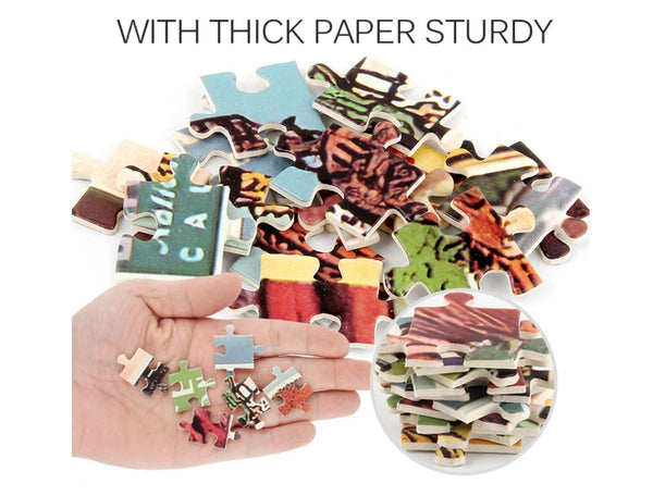 1000Pcs Thick Papers Jigsaw Puzzles Fun Game Challenge Gift For Teens Kids (National Park)