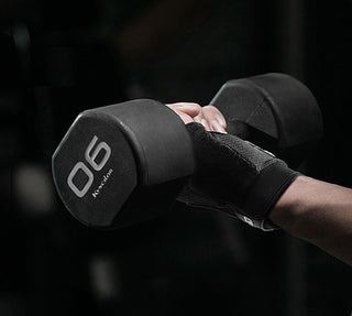 Grey Fitness Gym Gloves Anti-Skid Half Finger Gel Weight Lifting Mesh Women/Men