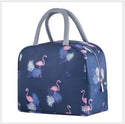 Insulated Flamingo Lunch Bag Tote Container For Women Kids Office Work School (4 Colors Available)