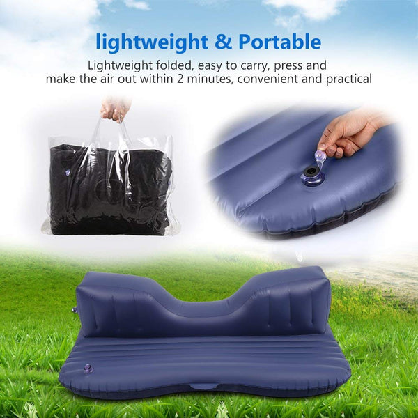 Inflatable Air Mattress for Car Travel Back Seat