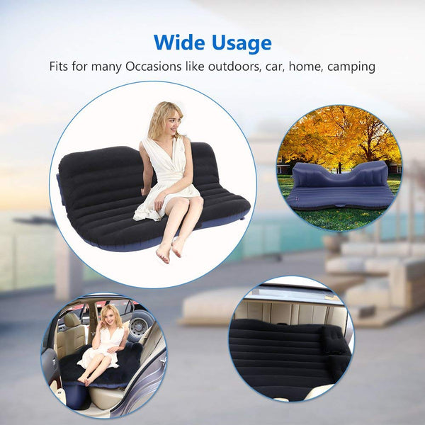 Inflatable Air Mattress for Car Travel Back Seat