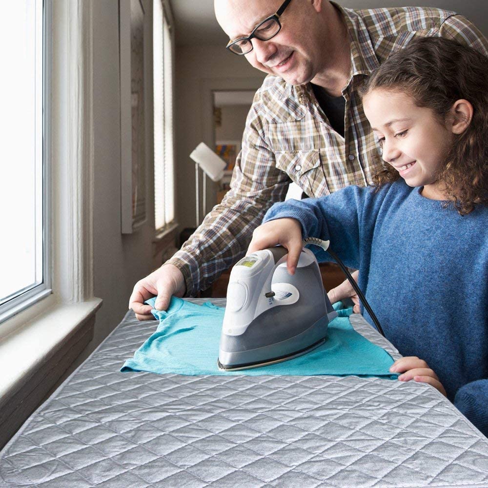 Magnetic Ironing Mat Compact Portable Iron Board Travel Dryer Washer Anywhere