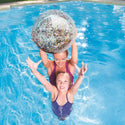 2 Sizes Inflatable Confetti Glitter Sparkling Beach Ball