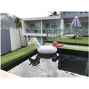 Giant Inflatable Rainbow Unicorn Pool Float Raft 200*100*90cm