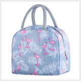 Insulated Flamingo Lunch Bag Tote Container For Women Kids Office Work School (4 Colors Available)