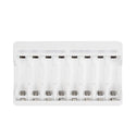 Beston 8-Slot Battery USB Charger for 1.2V AA AAA NiMh Rechargeable Battery