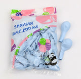100PCS 25cm/10" Ultra Thick Macaron Candy Pastel Latex Balloons Birthday Wedding Party