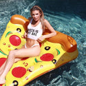 Giant Inflatable Pizza Pool Float Raft 180*150*18cm