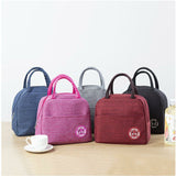 Insulated Lunch Bag Tote Container For Women Kids Office Work School (5 Colors Available)