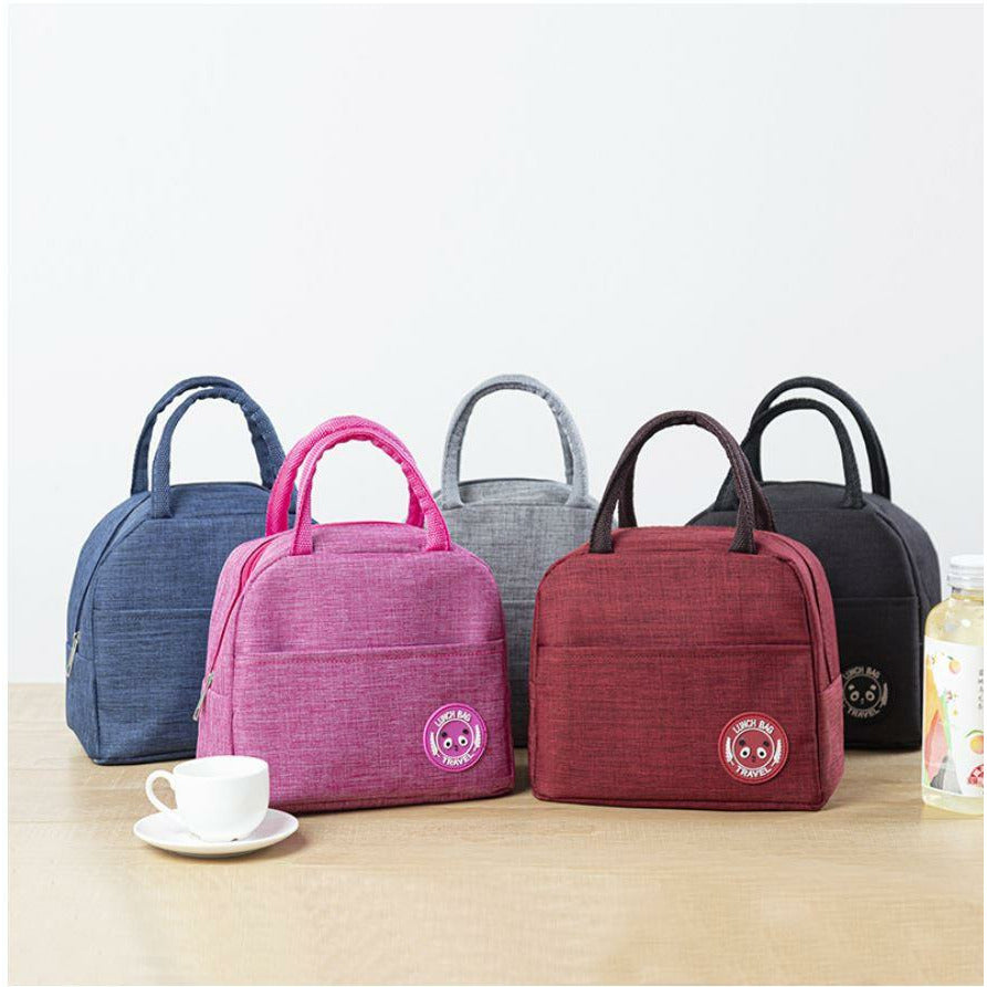 Insulated Lunch Bag Tote Container For Women Kids Office Work School (5 Colors Available)