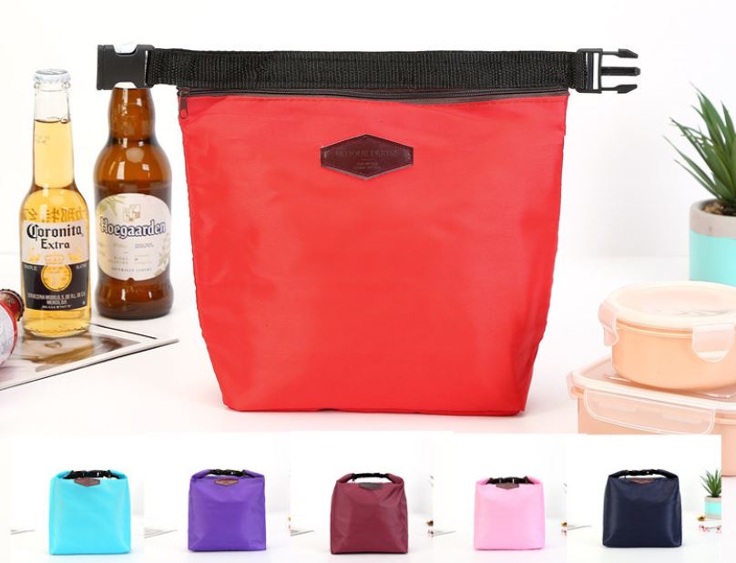 Insulated Lunch Bag Tote Container For Women Kids Office Work School (6 Colors Available)