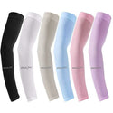 UV Sun Protection Cooling Arm Sleeves For Basketball Running Cycling Golf (7 Colors Available)