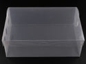 Foldable Clear Plastic Shoe Storage Box Stackable Organizer For Men