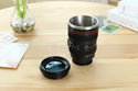 DSLR 24-105mm Camera Lens Suction Mighty Cup Stainless Steel Coffee Mug 400ML