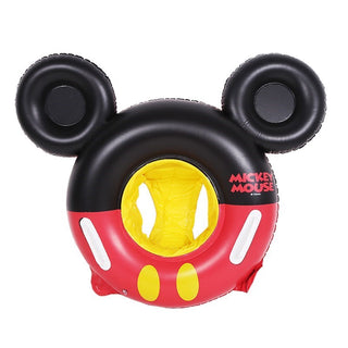 Inflatable Pool Float Swim Ring For Baby Black Mickey