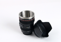 DSLR 24-105mm Camera Lens Cup Stainless Steel Coffee Tea Mug 400ML Drink