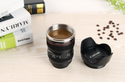 DSLR 24-105mm Camera Lens Cup Stainless Steel Coffee Tea Mug 400ML Drink