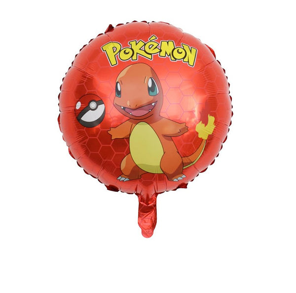 Cartoon Pokemon Pikachu Foil Helium Balloon Birthday Set Party Decoration