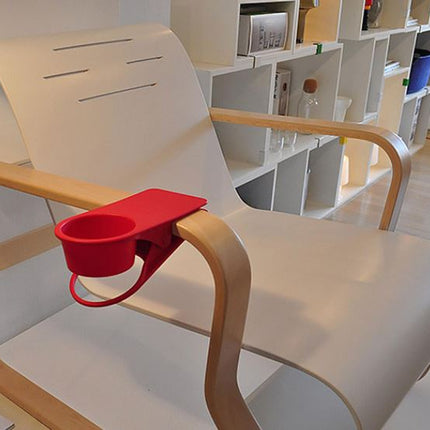 ABS Table Desk Chair Side Cup Holder Clip Storage Home Office Kitchen Stand Rack - Go2buy Australia