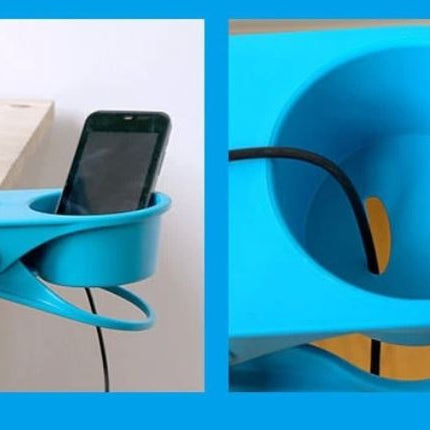 ABS Table Desk Chair Side Cup Holder Clip Storage Home Office Kitchen Stand Rack - Go2buy Australia