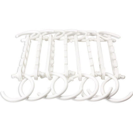 Amazing Wonder Clothes8PCS Hanger Space Saver Wardrobe Closet Organizer Rack Hook - Go2buy Australia