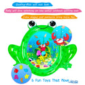 Inflatable Frog Premium Play mat Tummy time Water Toys for Babies and Toddlers 70*83cm