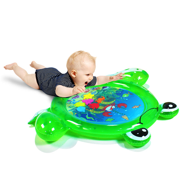 Inflatable Frog Premium Play mat Tummy time Water Toys for Babies and Toddlers 70*83cm