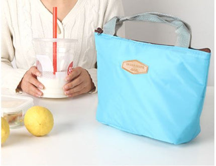 Insulated Lunch Bag Tote Container For Women Kids Office Work School (6 Colors Available)