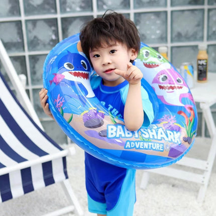 Baby Kids Inflatable BABY SHARK PINKFONG Float Raft Swimming Ring Pool Toy Gift - Go2buy Australia